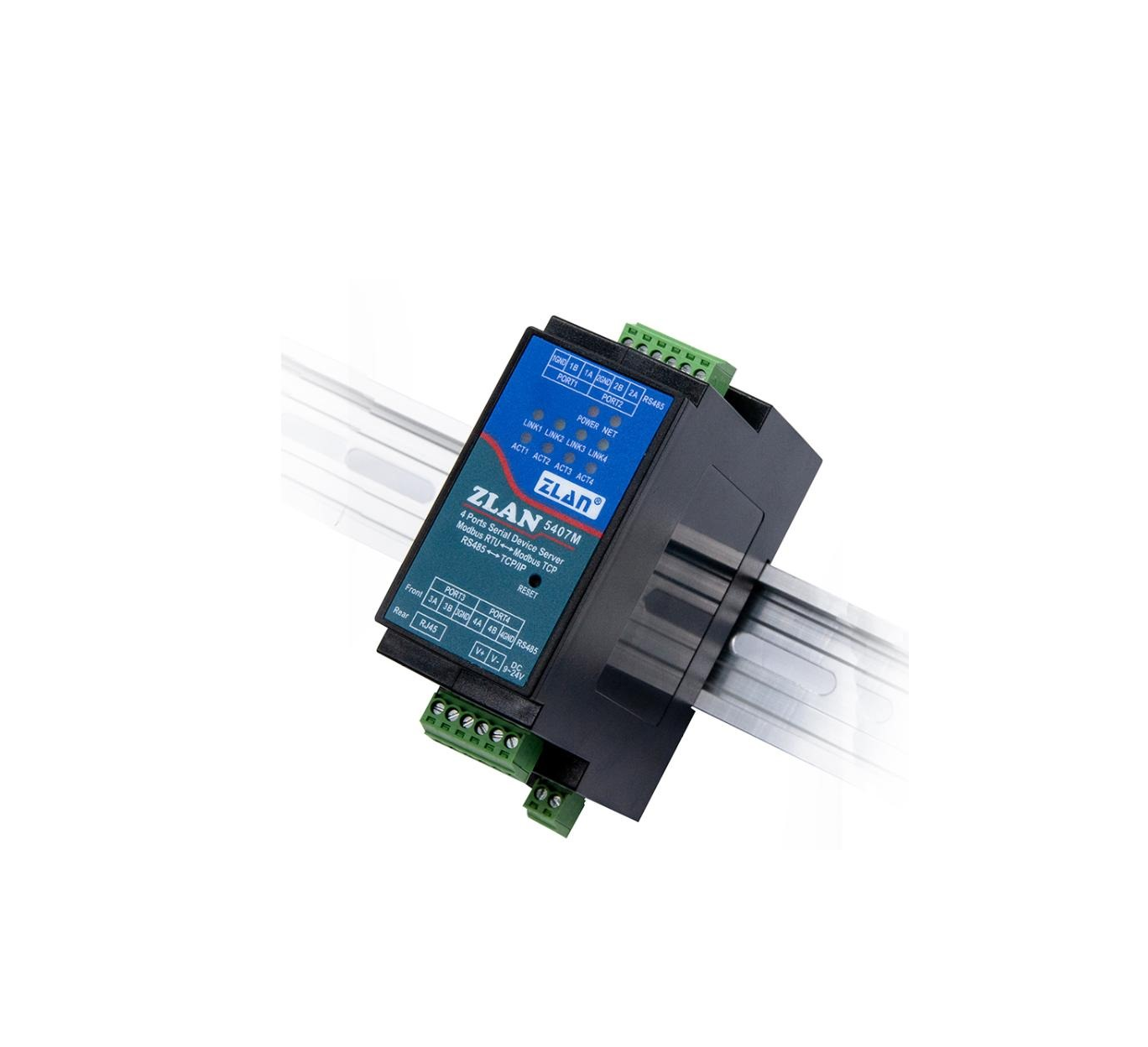 ZLAN5407M  4 ports serial port server