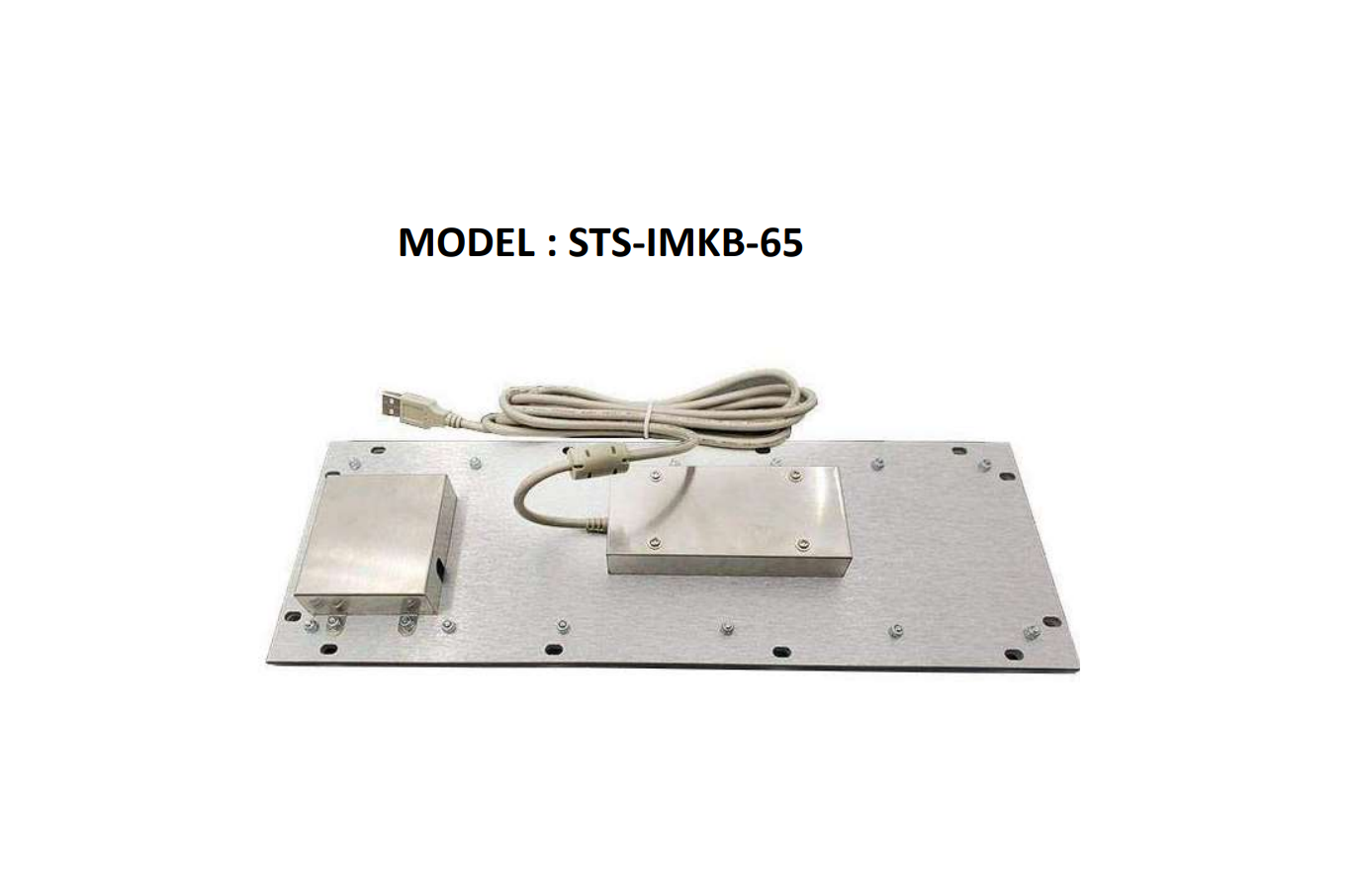 STS Industrial Grade IP65 Range Stainless Steel Keyboard With Touch Pad