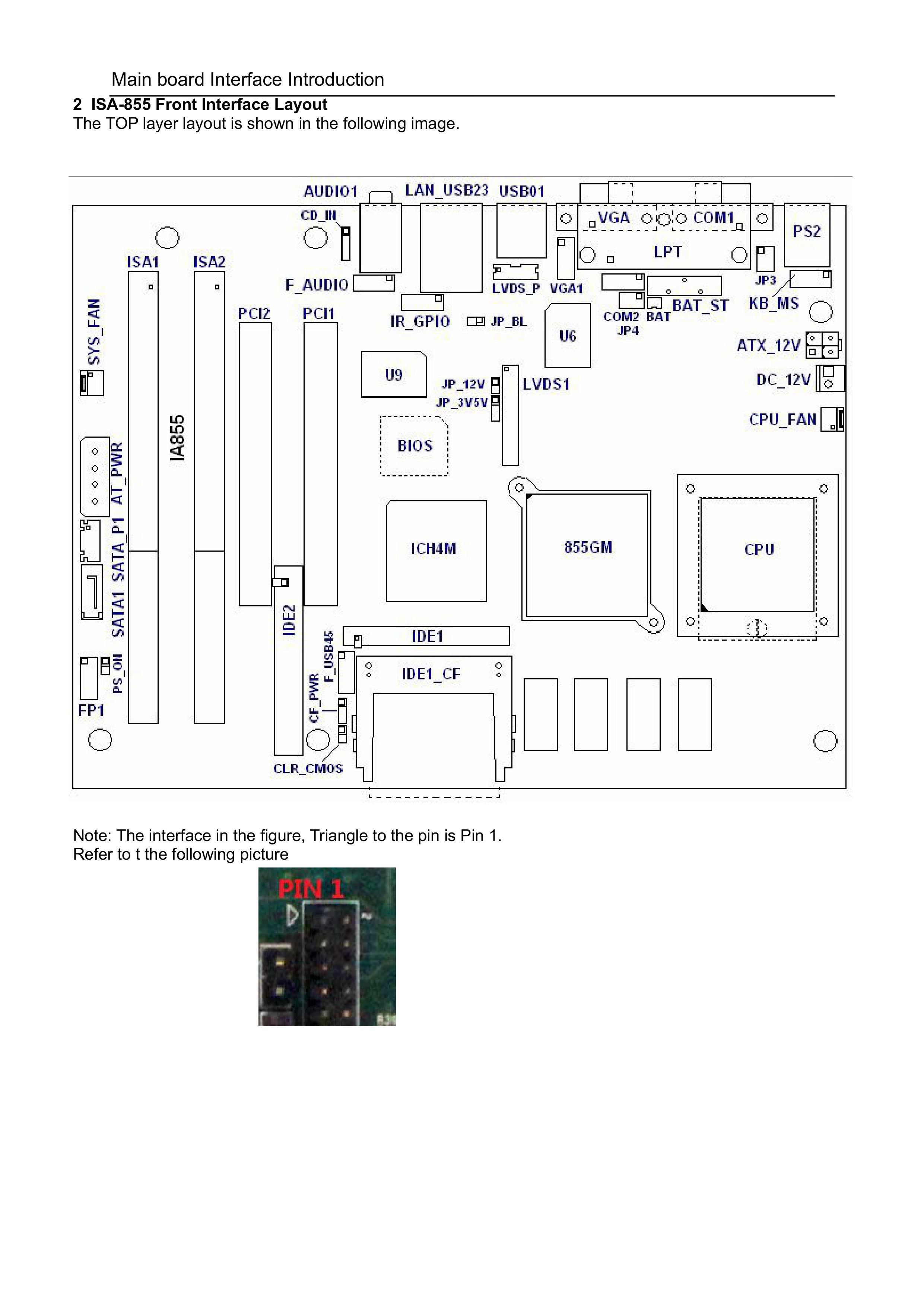 STS-ISA855 INDUSTRIAL MOTHERBOARD