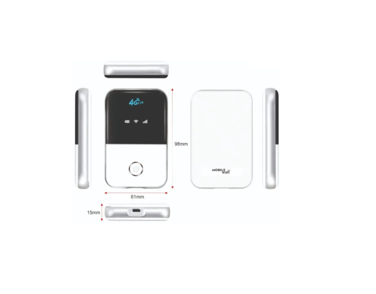 STS Mobile wifi VK0A21STS 4G Router 2.4 GHz 150 Mbps Wifi Speed Single Band Internal Antenna MiFi (Sim Based)