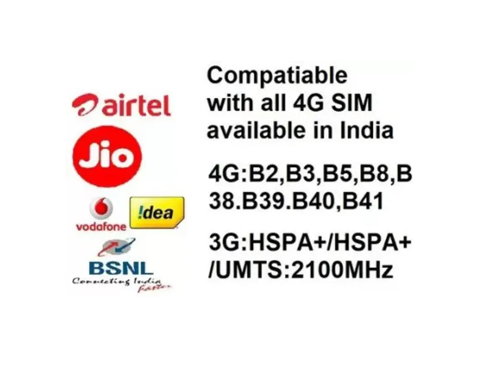 WIFI DONGLE STS 4G-WINGLE 150 Mbps Data Card ,Calls not Supported  (White)