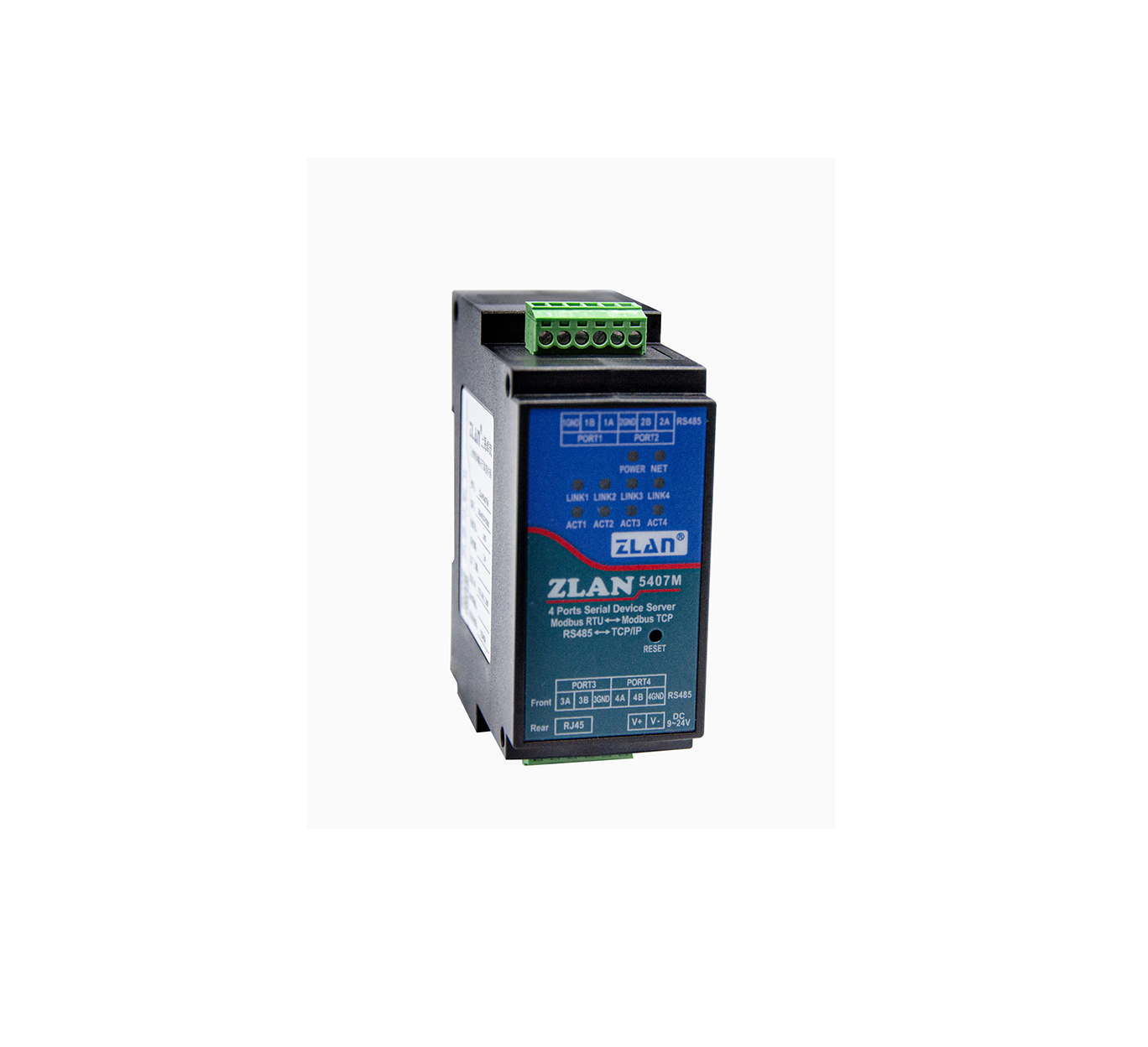 ZLAN5407M  4 ports serial port server