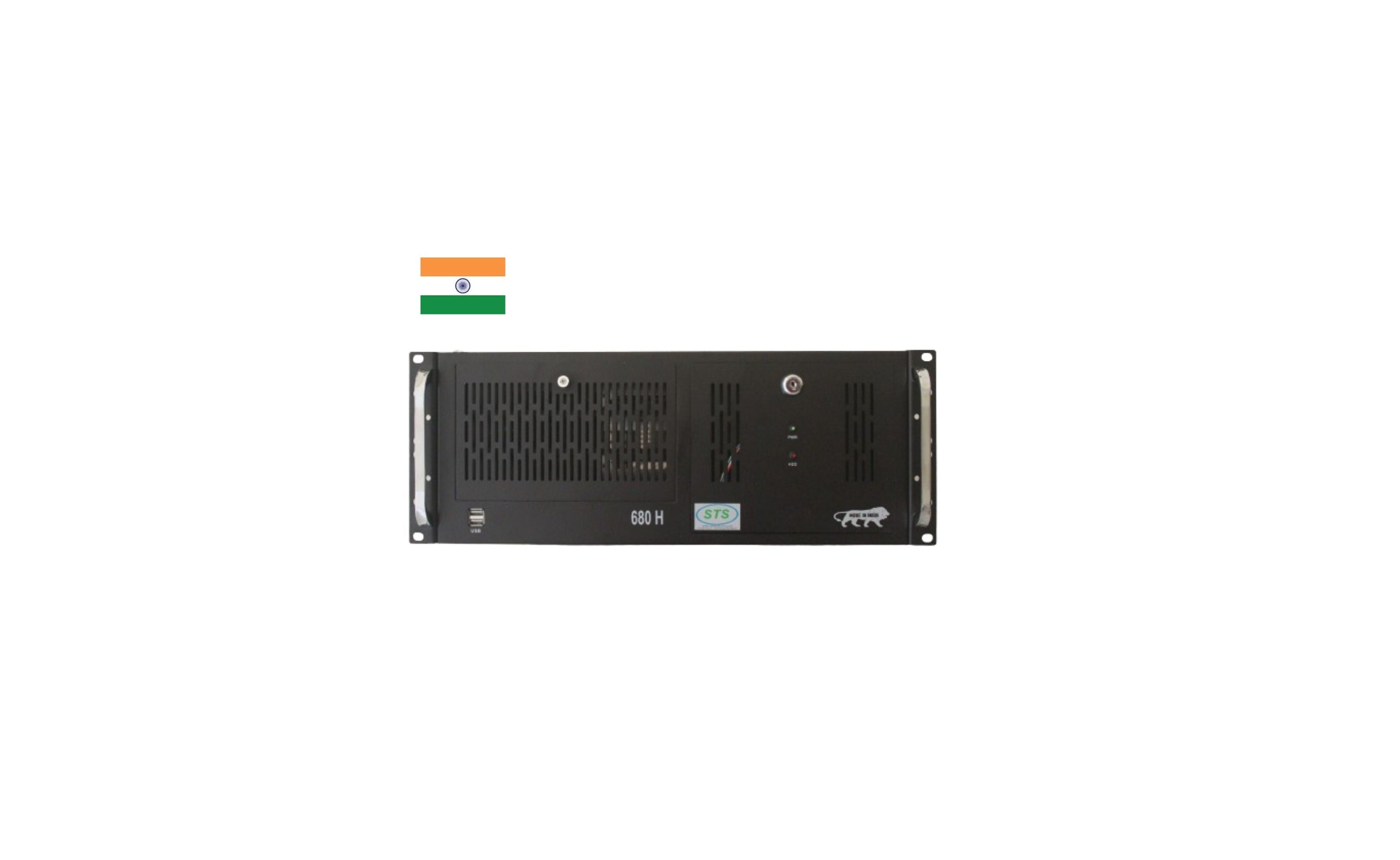 4U RACK MOUNT CHASSIS FOR INDUSTRIAL COMPUTERS- MAKE IN INDIA