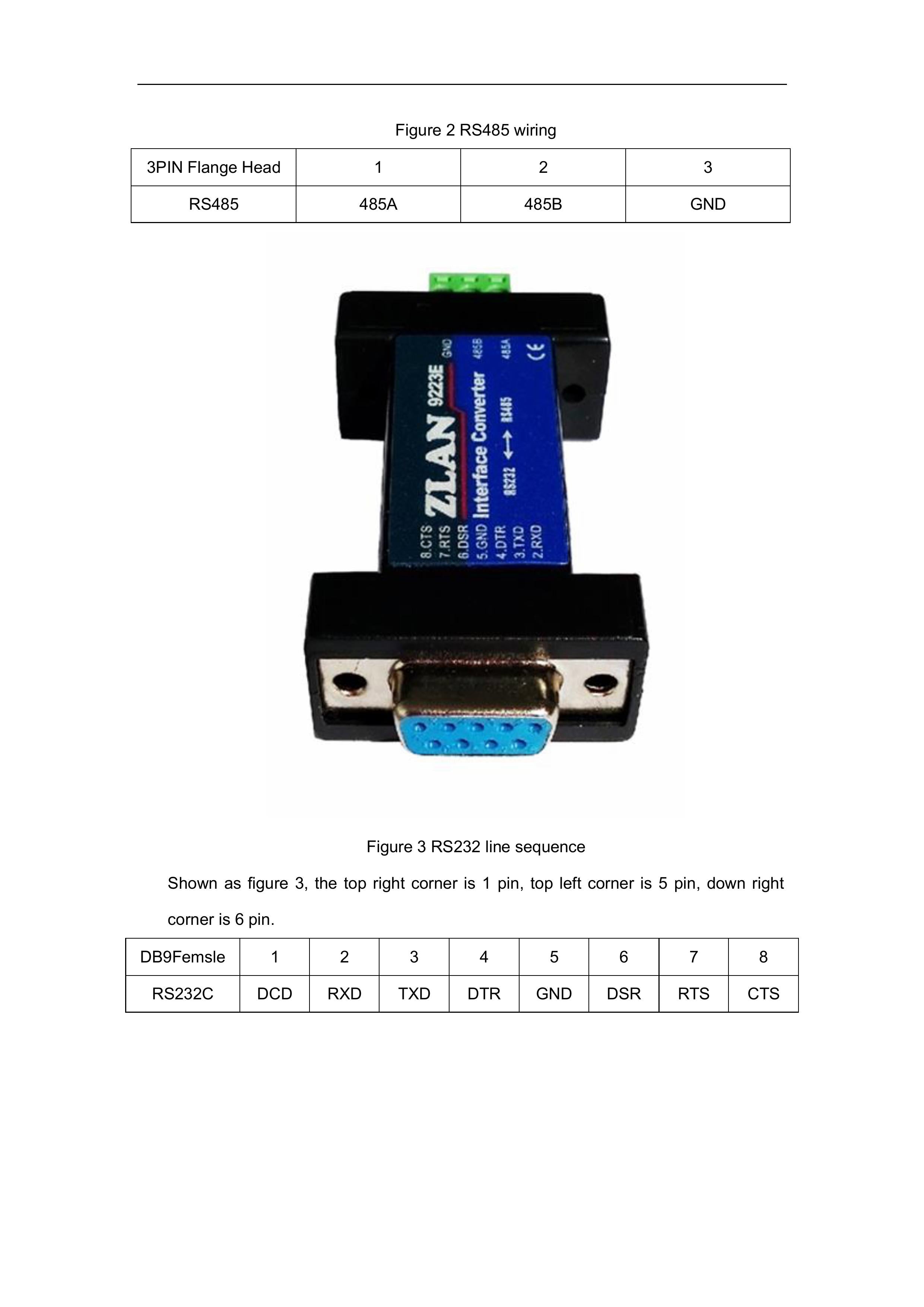 ZLAN9223E RS-232/RS-485 Converter