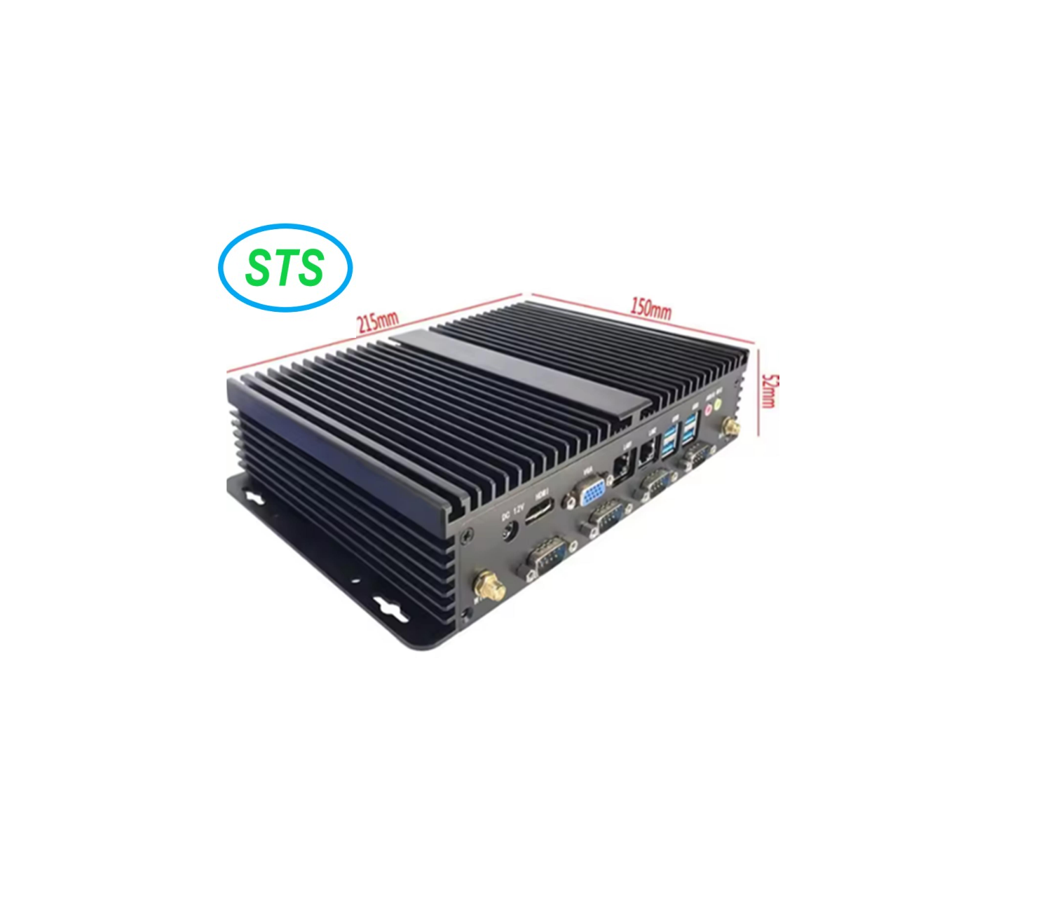 INDUSTRIAL BOX PC WITH  8gb RAM , 128gb SSD