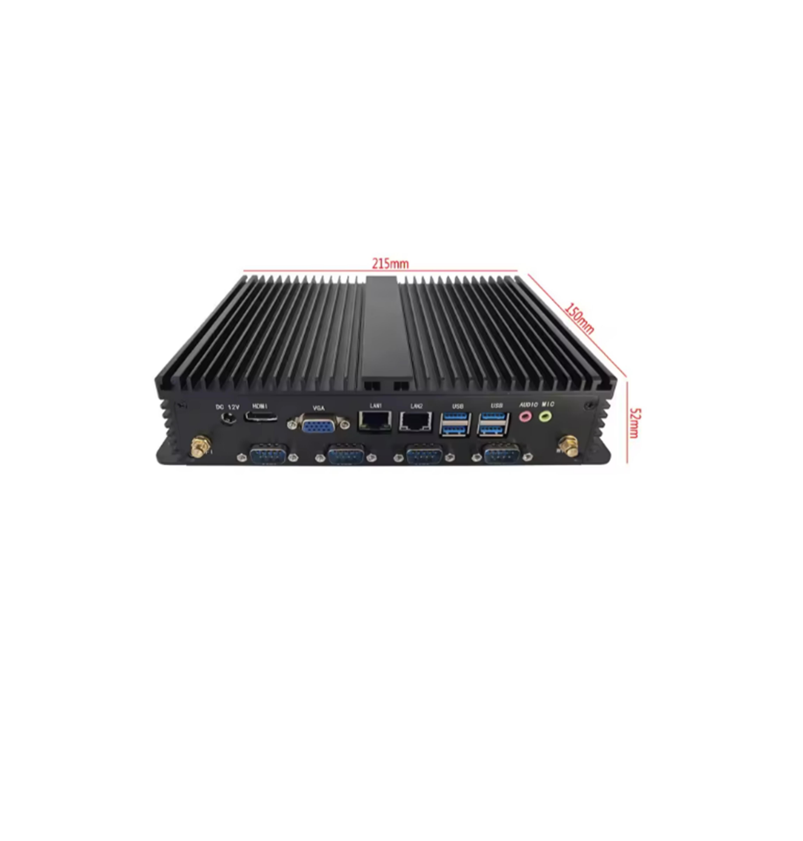 INDUSTRIAL BOX PC WITH  8gb RAM , 128gb SSD