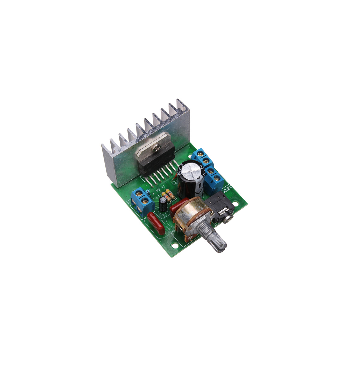 12V Stereo Noiseless Audio Power Amplifier Module with 2 x 15W Output
