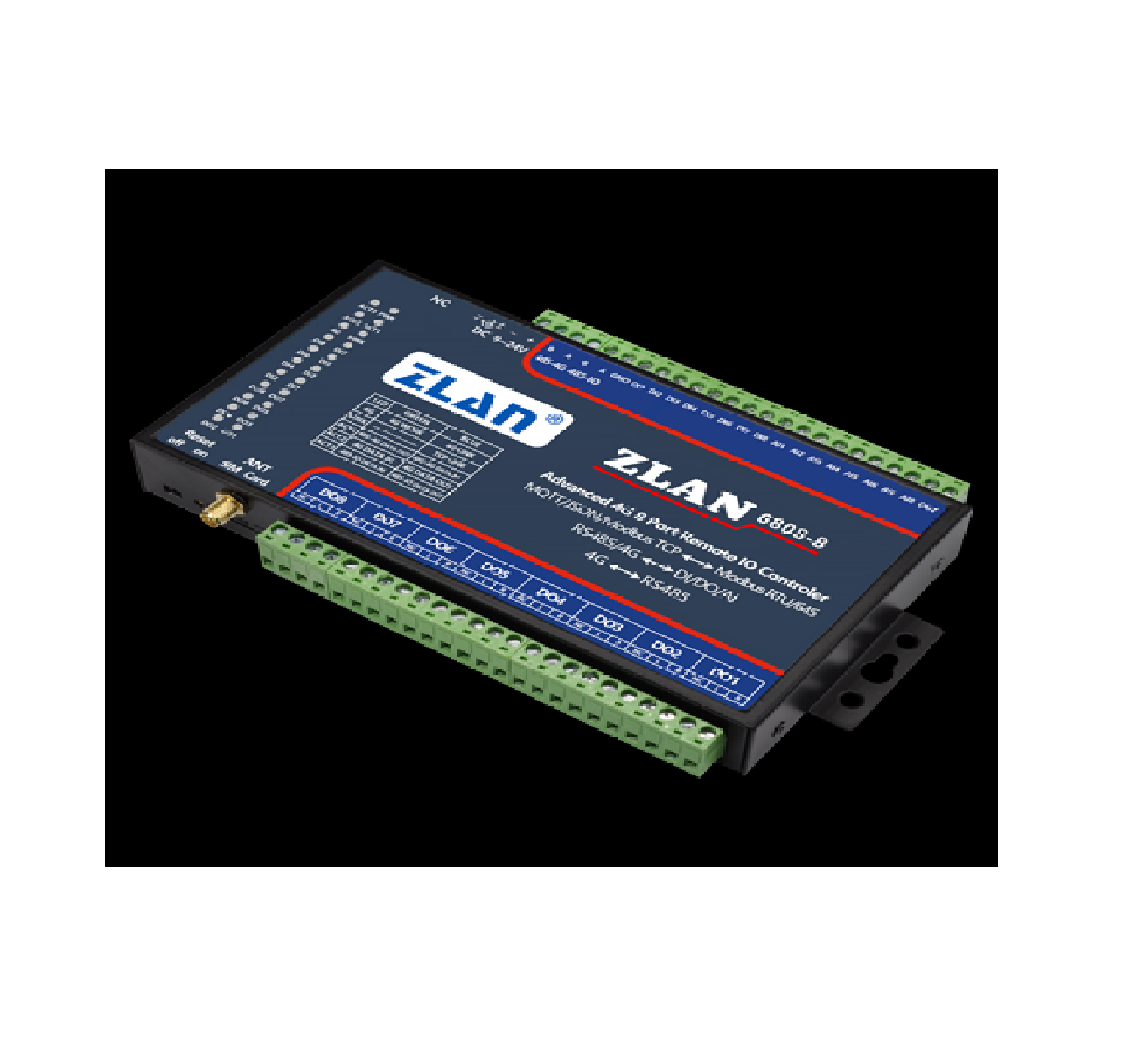 ZLAN5443A ,4 ports serial port server