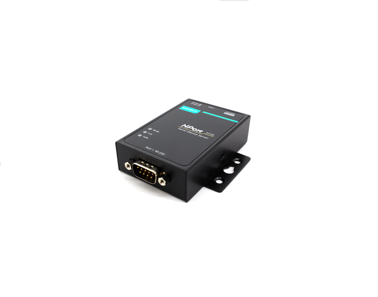 MOXA 5110 1-port RS-232/422/485 serial device servers