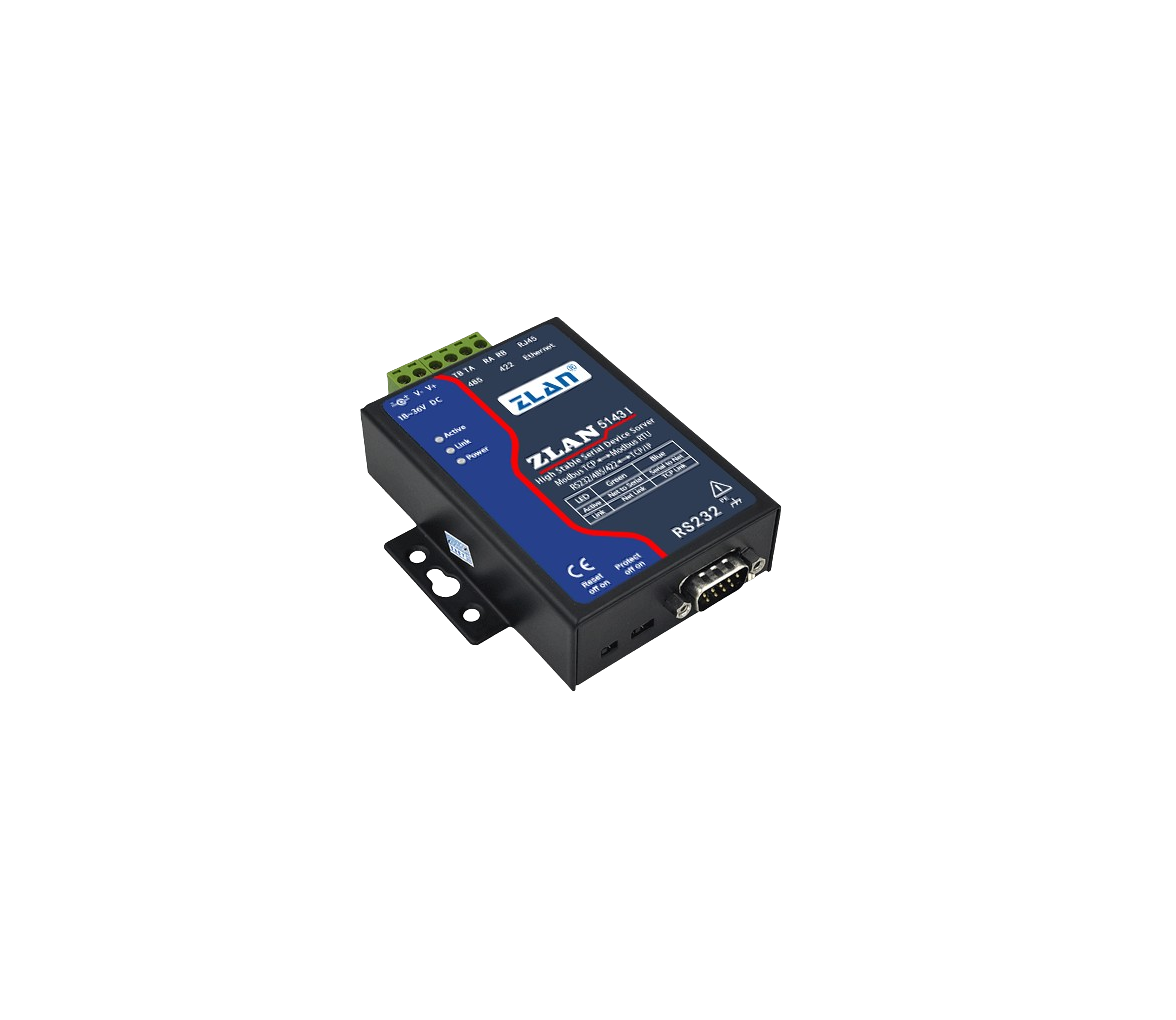 RS232/485/422 to TCP/IP Converter/Modbus Gateway