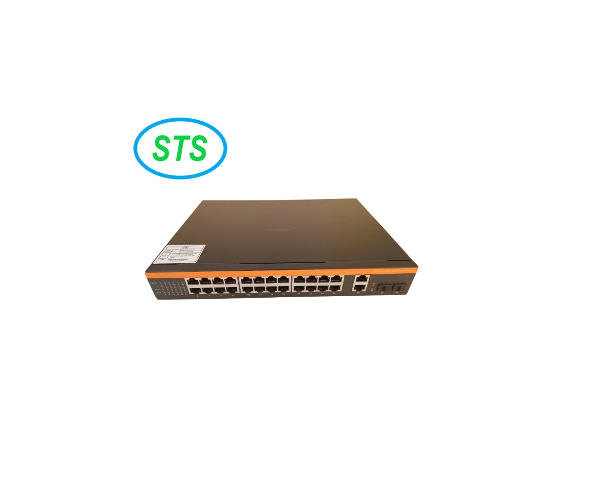 24 PORT POE UNMANAGED SWITCH  STS-UM2422POE