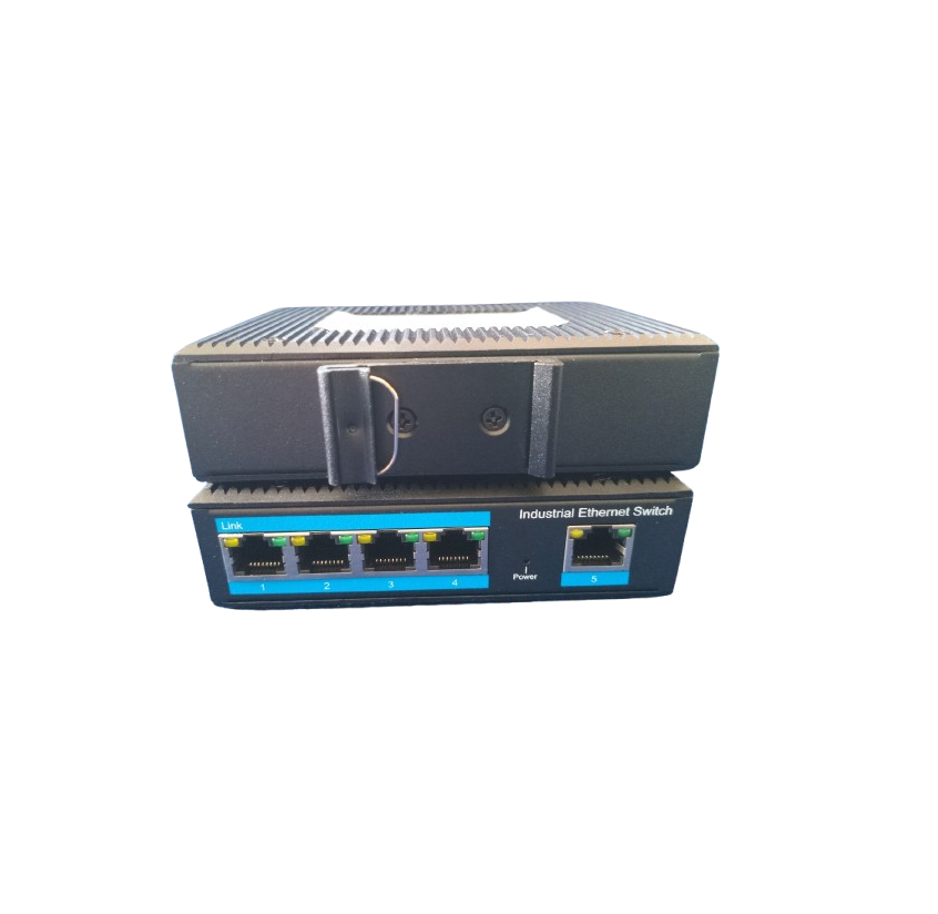 STS 4-port 10/100/1000BASE-TX PoE + 1G uplink Industrial PoE Switch