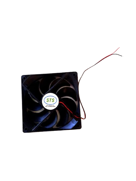 80mm x 80mm x 25mm 8cm Plastic Dual Bearing DC 24V Brushless Cooling Cooler Case Fan