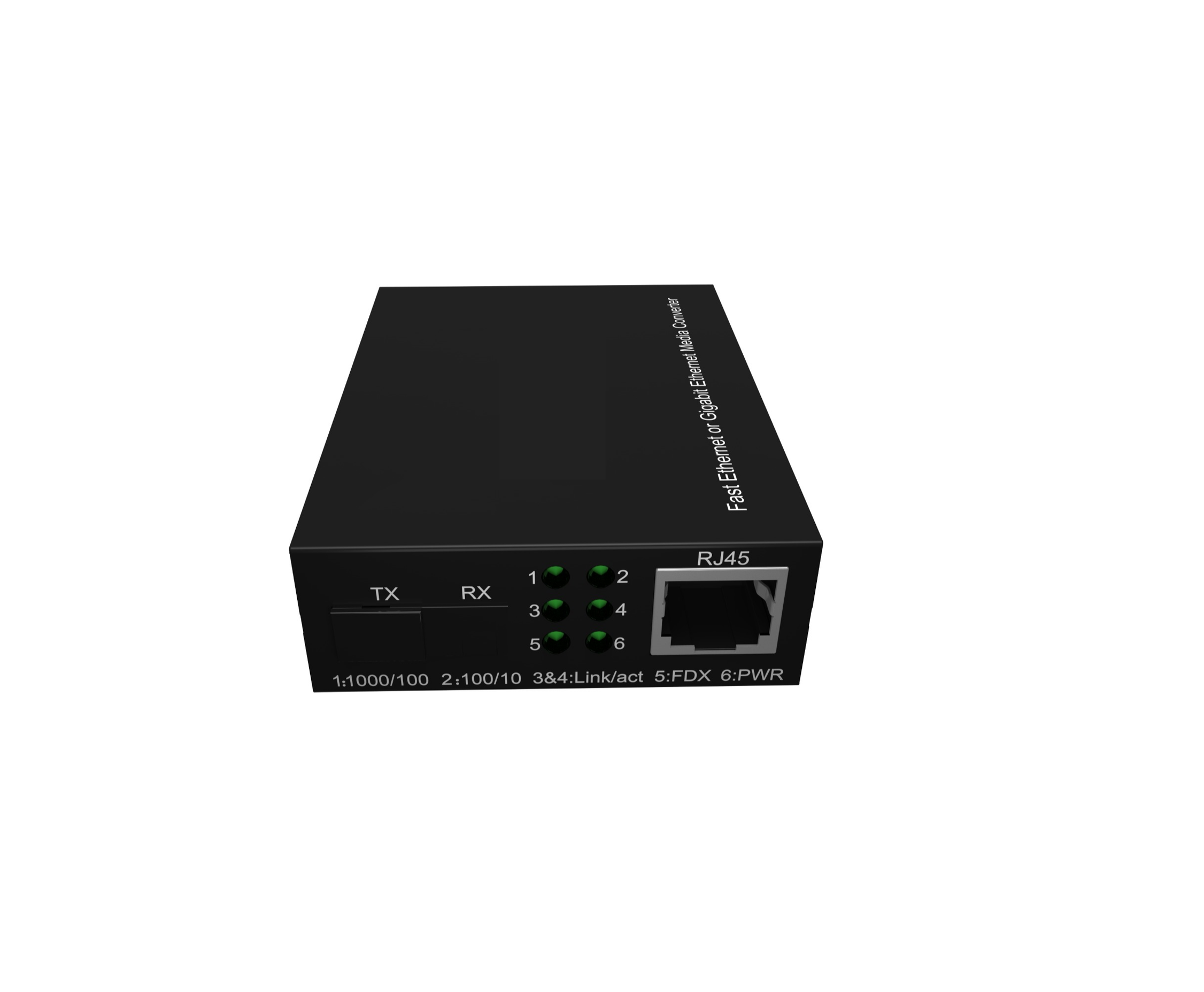 Fiber To Copper Media Converter, Model: MCSTS-1000-1GX1GT