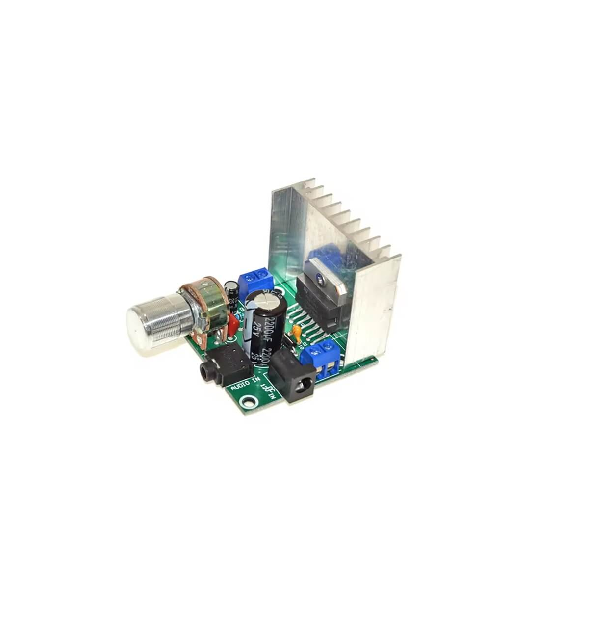 12V Stereo Noiseless Audio Power Amplifier Module with 2 x 15W Output