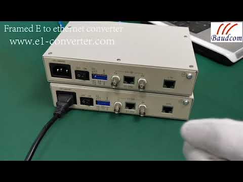 Fractional E1-1*10/100BaseT Ethernet converter