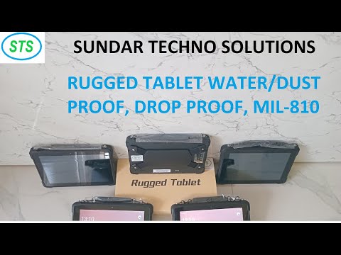 RUGGED TABLET ANDROID 8GBRAM 128GBSSD ANROID 13