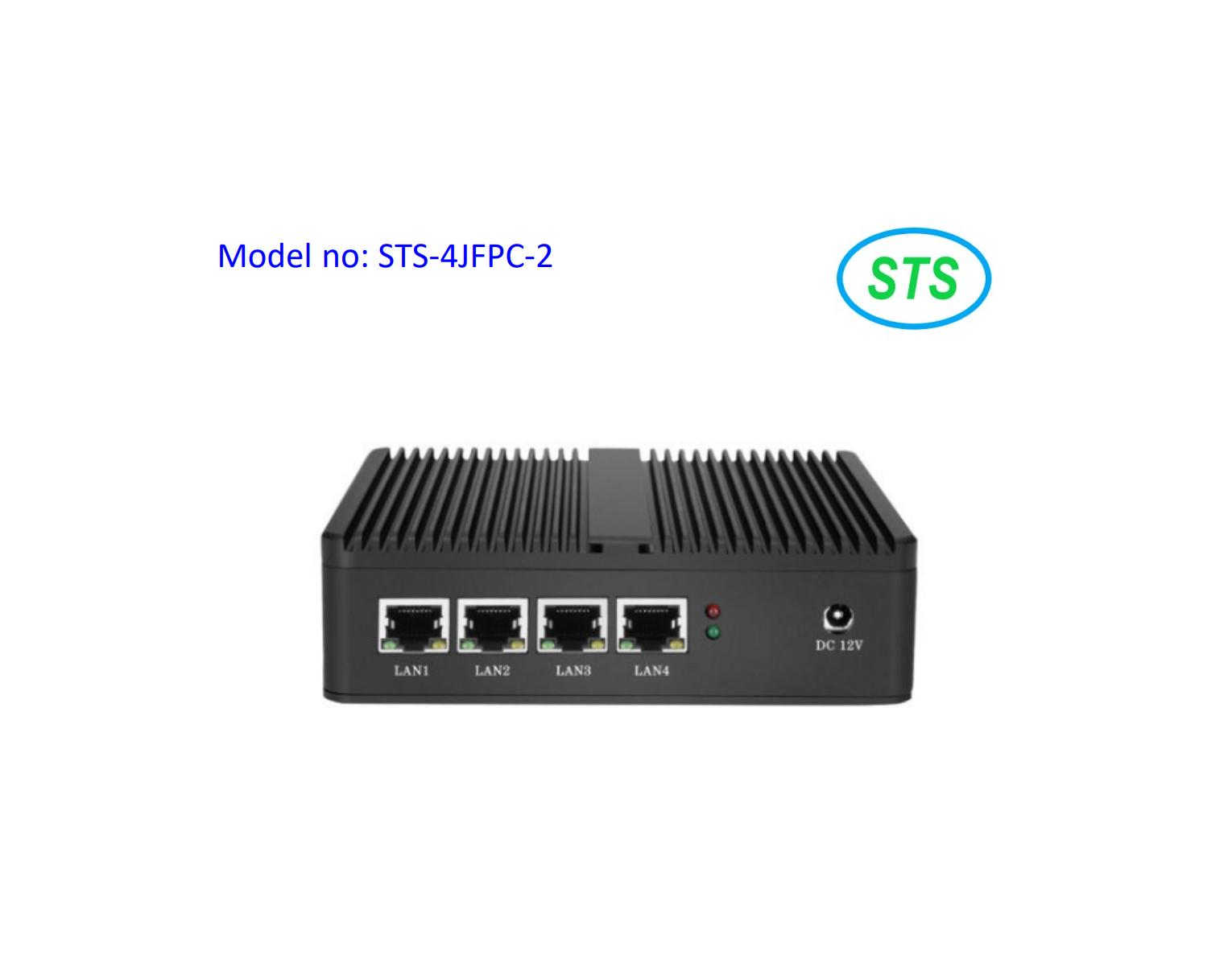 STS INDUSTRIAL GRADE MINI PC STS-4JFPC-2