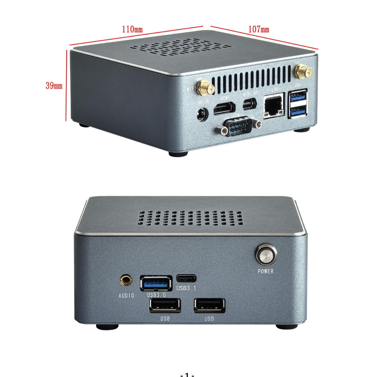 Intel-NUC12, NUC13 STS