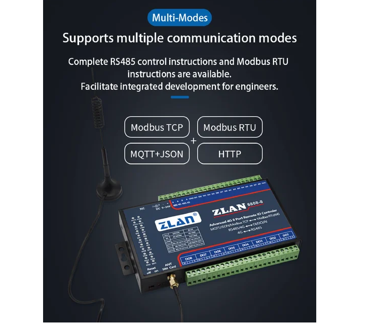ZLAN5443A ,4 ports serial port server
