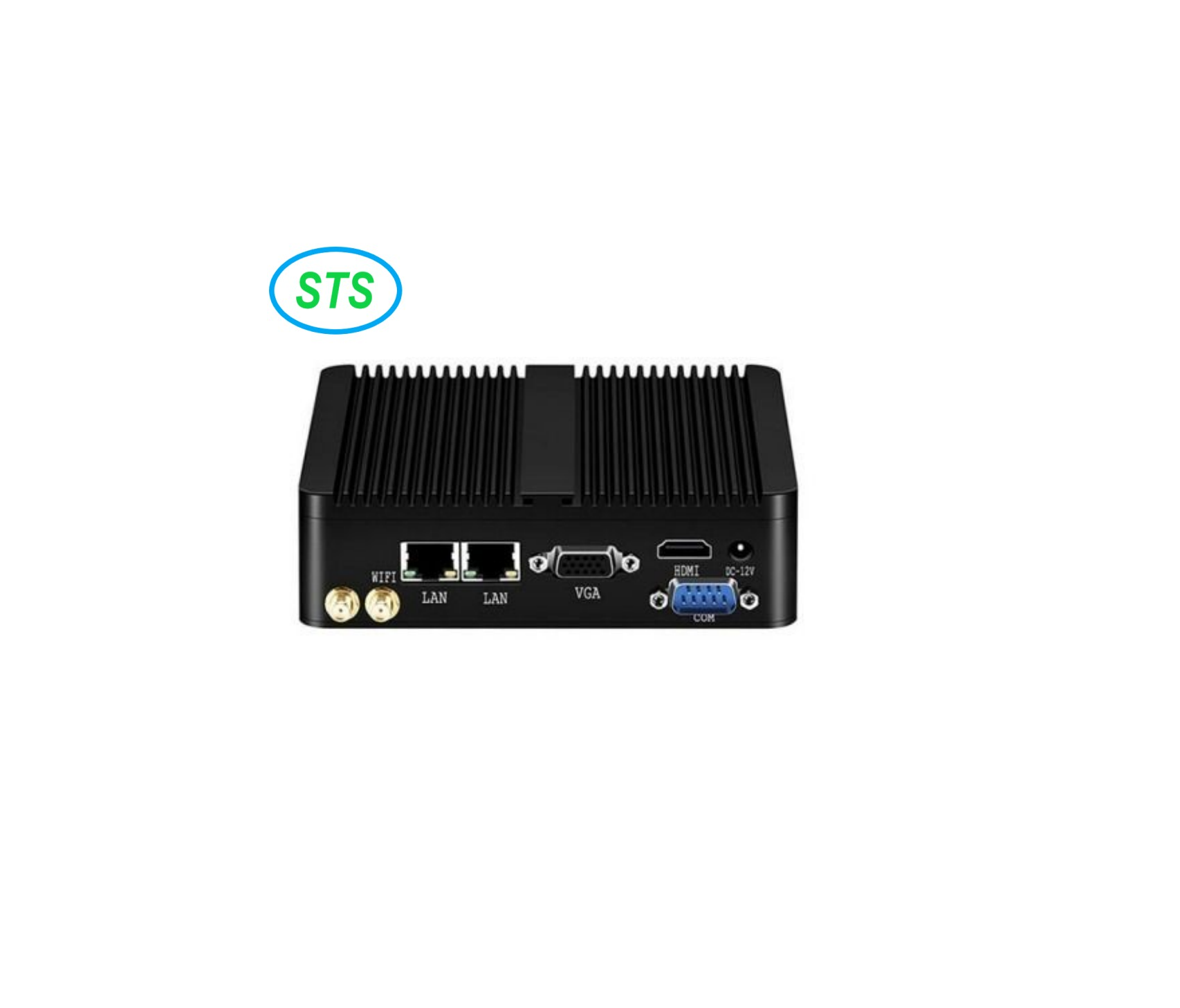 STS-2JFPC-2 INDUSTRIAL GRADE MINI PC with Intel i3-5th Generation processor, 8gb ram, 256gb ssd, wifi , audio in out and Power adapter