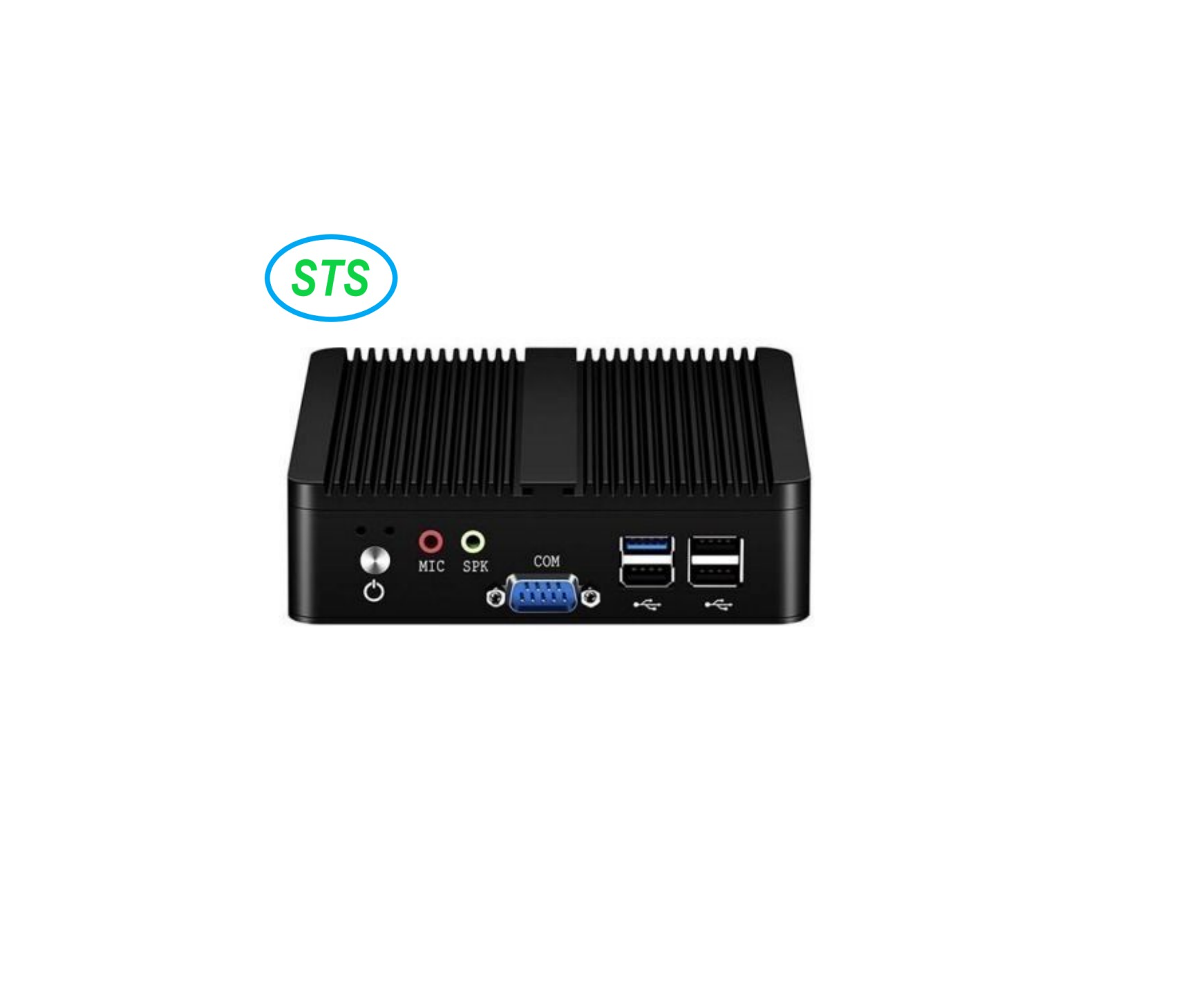 STS-2JFPC-2 INDUSTRIAL GRADE MINI PC with Intel i3-5th Generation processor, 8gb ram, 256gb ssd, wifi , audio in out and Power adapter